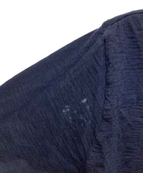 COMME des GARCONS SHIRT（コムデギャルソンシャツ）COMME des GARCONS SHIRT (コムデギャルソンシャツ) クルーネックニット ネイビー サイズ:Ｍの古着・服飾アイテム