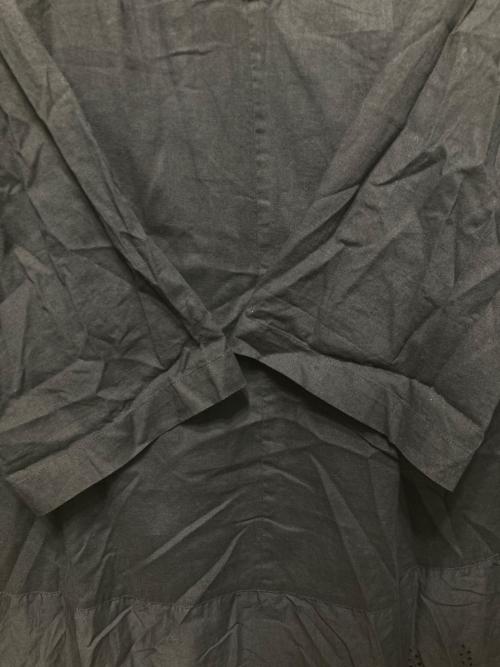tricot COMME des GARCONS（トリココムデギャルソン）tricot COMME des GARCONS (トリココムデギャルソン) スキッパーブラウスワンピース ネイビー サイズ:Ｓの古着・服飾アイテム