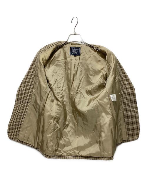 Burberry's（バーバリーズ）Burberry's (バーバリーズ) チェックテーラードジャケット ベージュ サイズ:9の古着・服飾アイテム