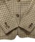 中古・古着 Burberry's (バーバリーズ) チェックテーラードジャケット ベージュ サイズ:9：6000円