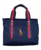 POLO GOLFポロ ゴルフ）の古着「ミニトートバッグ」｜ネイビー