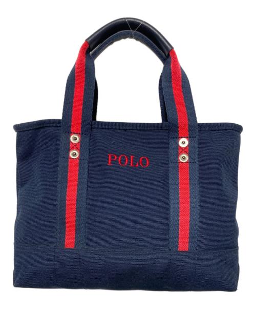 POLO GOLF（ポロ ゴルフ）POLO GOLF (ポロ ゴルフ) ミニトートバッグ ネイビーの古着・服飾アイテム