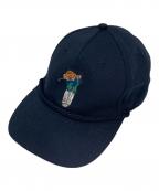RLX RALPH LAURENアールエルエックスラルフローレン）の古着「キャップ」｜ネイビー