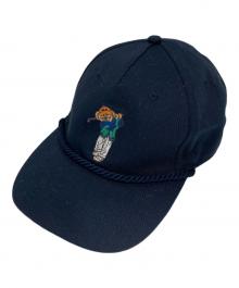 RLX RALPH LAUREN（アールエルエックスラルフローレン）の古着「キャップ」｜ネイビー