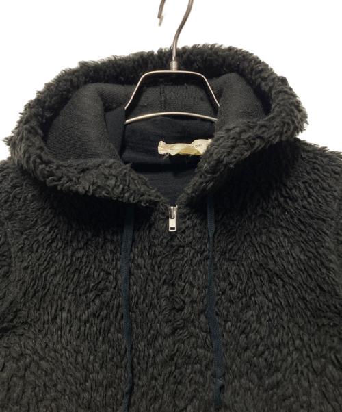 COMME des GARCONS（コムデギャルソン）COMME des GARCONS (コムデギャルソン) レイヤード切替ボアジップパーカー ブラック サイズ:XSの古着・服飾アイテム
