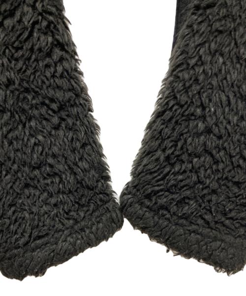 COMME des GARCONS（コムデギャルソン）COMME des GARCONS (コムデギャルソン) レイヤード切替ボアジップパーカー ブラック サイズ:XSの古着・服飾アイテム