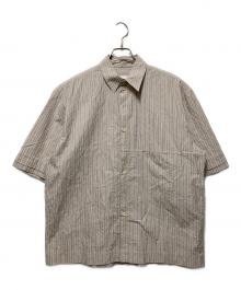 sageNATION（セージネーション）の古着「BOX SHORT SLEEVE SHIRT」｜ベージュ