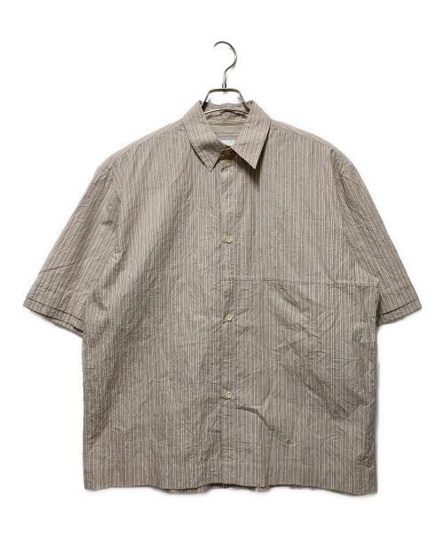 sageNATION（セージネーション）sageNATION (セージネーション) BOX SHORT SLEEVE SHIRT ベージュ サイズ:Ｍの古着・服飾アイテム