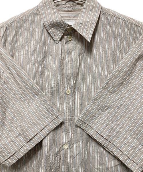 sageNATION（セージネーション）sageNATION (セージネーション) BOX SHORT SLEEVE SHIRT ベージュ サイズ:Ｍの古着・服飾アイテム