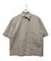 sageNATION（セージネーション）の古着「BOX SHORT SLEEVE SHIRT」｜ベージュ