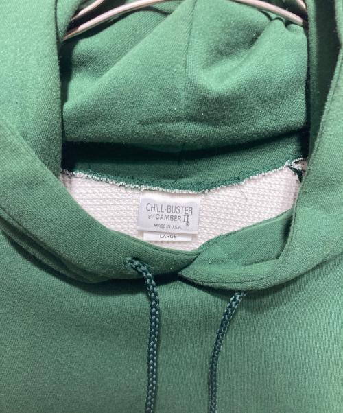 CHILL BUSTER（チルバスター）CHILL BUSTER (チルバスター) 裏サーマルパーカー グリーン サイズ:Lの古着・服飾アイテム