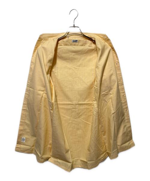 Charvet（シャルベ）Charvet (シャルベ) ストライプシャツ グレー サイズ:39の古着・服飾アイテム
