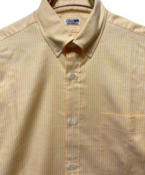 Charvet（シャルベ）Charvet (シャルベ) ストライプシャツ グレー サイズ:39の古着・服飾アイテム