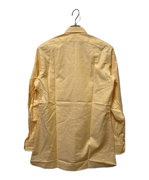 Charvet（シャルベ）Charvet (シャルベ) ストライプシャツ グレー サイズ:39の古着・服飾アイテム