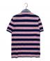 POLO RALPH LAUREN (ポロ・ラルフローレン) ポロシャツ ネイビー×ピンク サイズ:XL：5000円