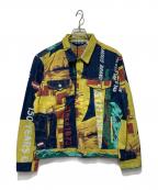 LEVI'Sリーバイス）の古着「TRUCKER JACKET バナープリントモデル」｜インディゴ