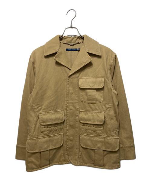 RALPH LAUREN（ラルフローレン）RALPH LAUREN (ラルフローレン) サファリジャケット ベージュ サイズ:4の古着・服飾アイテム