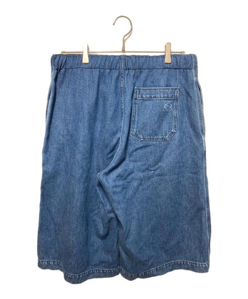 LOEWE（ロエベ）LOEWE (ロエベ) デニムショートパンツ インディゴ サイズ:ｓの古着・服飾アイテム