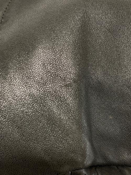 Pollini（ポリーニ）Pollini (ポリーニ) レザージャケット ブラック サイズ:Ｓの古着・服飾アイテム