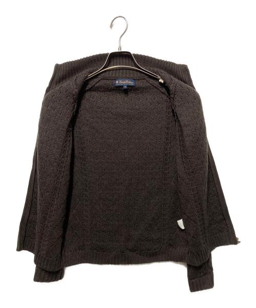 BROOKS BROTHERS（ブルックスブラザーズ）BROOKS BROTHERS (ブルックスブラザーズ) ニットジャケット ブラウン サイズ:Ｌの古着・服飾アイテム