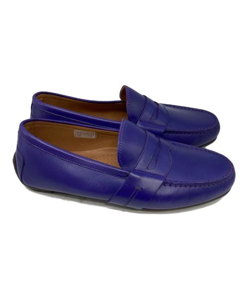RALPH LAUREN（ラルフローレン）RALPH LAUREN (ラルフローレン) ドライビングシューズ パープル サイズ:SIZE7の古着・服飾アイテム