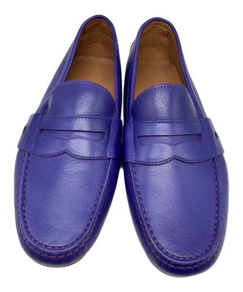 RALPH LAUREN（ラルフローレン）RALPH LAUREN (ラルフローレン) ドライビングシューズ パープル サイズ:SIZE7の古着・服飾アイテム