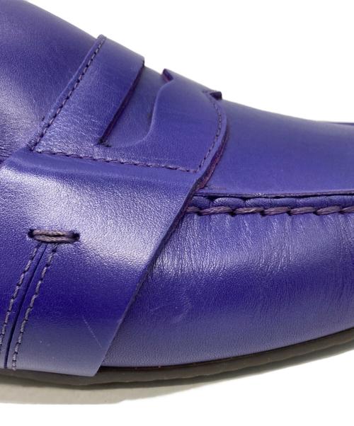 RALPH LAUREN（ラルフローレン）RALPH LAUREN (ラルフローレン) ドライビングシューズ パープル サイズ:SIZE7の古着・服飾アイテム