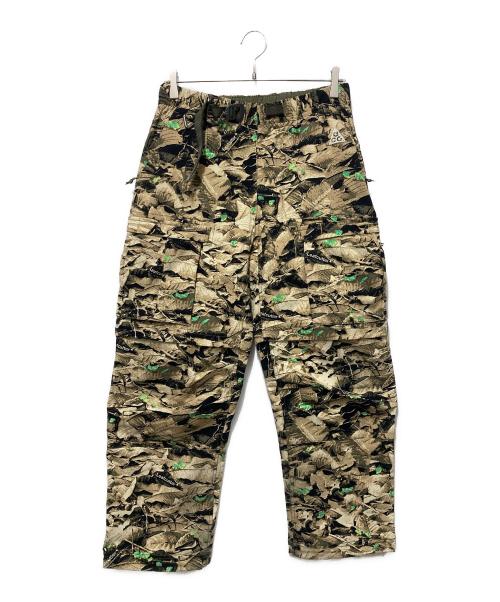NIKE ACG（ナイキエーシージー）NIKE ACG (ナイキエーシージー) 2WAY カーゴ パンツ グリーン サイズ:Ｍの古着・服飾アイテム