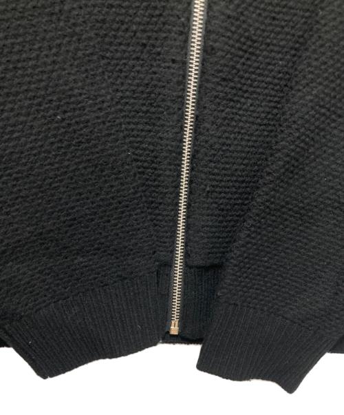 stussy（ステューシー）stussy (ステューシー) Textured Zip Hooded Sweater Black ブラック サイズ:Ｓの古着・服飾アイテム