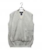 BLACK COMME des GARCONS×Lochaven Of Scotlandブラックコムデギャルソン×ロックエーベン オブ スコットランド）の古着「ニットベスト」｜ホワイト