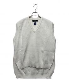 BLACK COMME des GARCONS×Lochaven Of Scotland（ブラックコムデギャルソン×ロックエーベン オブ スコットランド）の古着「ニットベスト」｜ホワイト