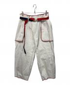 TUCKSHOPタックショップ）の古着「OUT POCKET JEANS」｜ベージュ