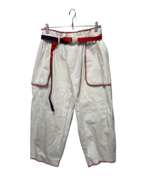 TUCKSHOP（タックショップ）TUCKSHOP (タックショップ) OUT POCKET JEANS ベージュ サイズ:freeの古着・服飾アイテム