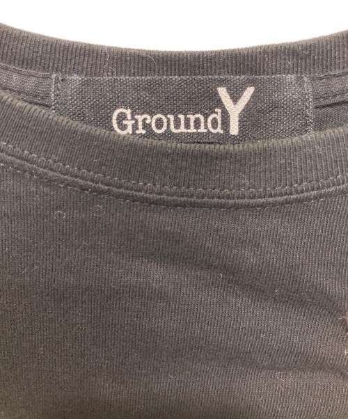 GROUND Y（グラウンドワイ）GROUND Y (グラウンドワイ) パッチワークTシャツ ブラック サイズ:2の古着・服飾アイテム