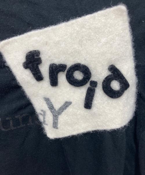 GROUND Y（グラウンドワイ）GROUND Y (グラウンドワイ) パッチワークTシャツ ブラック サイズ:2の古着・服飾アイテム