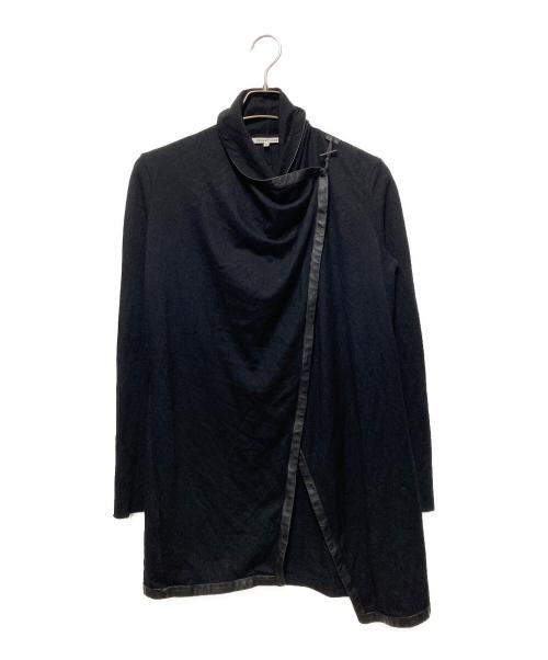 HELMUT LANG（ヘルムートラング）HELMUT LANG (ヘルムートラング) パイピングカーディガン ブラック サイズ:XSの古着・服飾アイテム