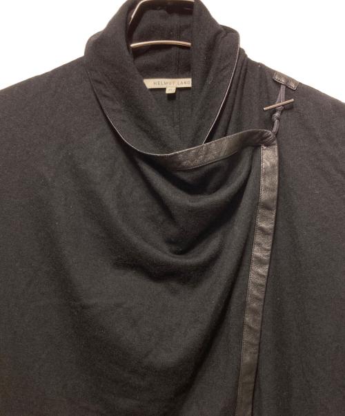 HELMUT LANG（ヘルムートラング）HELMUT LANG (ヘルムートラング) パイピングカーディガン ブラック サイズ:XSの古着・服飾アイテム