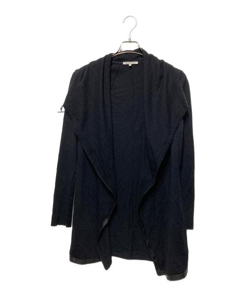 HELMUT LANG（ヘルムートラング）HELMUT LANG (ヘルムートラング) パイピングカーディガン ブラック サイズ:XSの古着・服飾アイテム