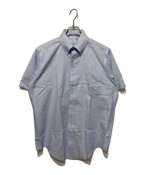 BROOKS BROTHERS（ブルックスブラザーズ）BROOKS BROTHERS (ブルックスブラザーズ) 半袖BDシャツ ブルー サイズ:15　1/2の古着・服飾アイテム