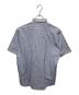 BROOKS BROTHERS (ブルックスブラザーズ) 半袖BDシャツ ブルーホワイト サイズ:15　1/2：7000円