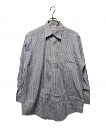 BROOKS BROTHERS（ブルックスブラザーズ）の古着「ストライプシャツ」｜パープル×ホワイト