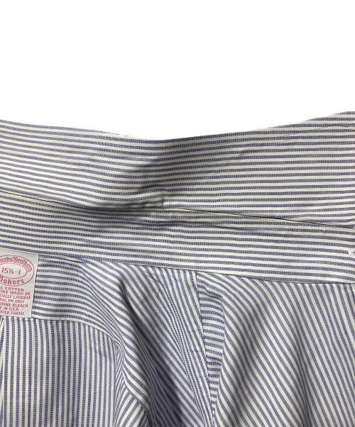 BROOKS BROTHERS（ブルックスブラザーズ）BROOKS BROTHERS (ブルックスブラザーズ) ストライプシャツ パープル×ホワイト サイズ:15　1/2の古着・服飾アイテム