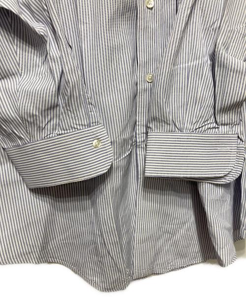 BROOKS BROTHERS（ブルックスブラザーズ）BROOKS BROTHERS (ブルックスブラザーズ) ストライプシャツ パープル×ホワイト サイズ:15　1/2の古着・服飾アイテム