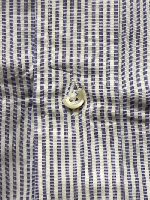 BROOKS BROTHERS（ブルックスブラザーズ）BROOKS BROTHERS (ブルックスブラザーズ) ストライプシャツ パープル×ホワイト サイズ:15　1/2の古着・服飾アイテム