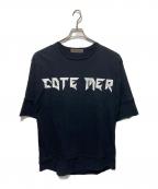 cotemerコートメール）の古着「再構築Tシャツ」｜ブラック