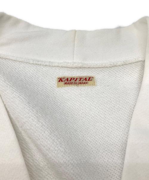 KAPITAL（キャピタル）KAPITAL (キャピタル) スマイリーパッチ PTカーディガン ホワイト サイズ:1の古着・服飾アイテム