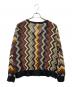missoni (ミッソーニ) Target (ターゲット) シェブロンシアーブラウス ブラウン サイズ:XL：5000円