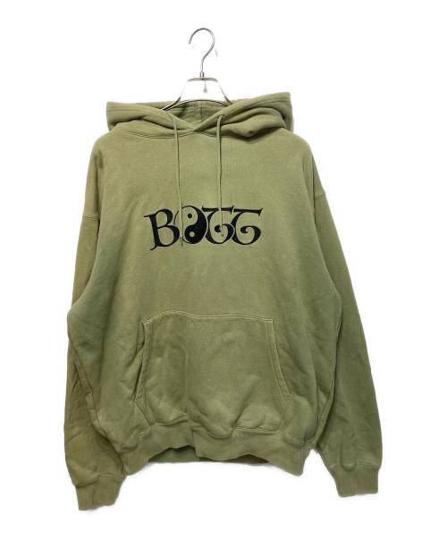 BoTT（ボット）BoTT (ボット) ロゴ刺繍 パーカー グリーン サイズ:XLの古着・服飾アイテム
