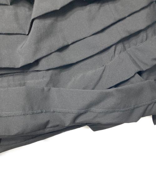 COMME des GARCONS（コムデギャルソン）COMME des GARCONS (コムデギャルソン) ティアード キュロット パンツ ブラック サイズ:Sの古着・服飾アイテム