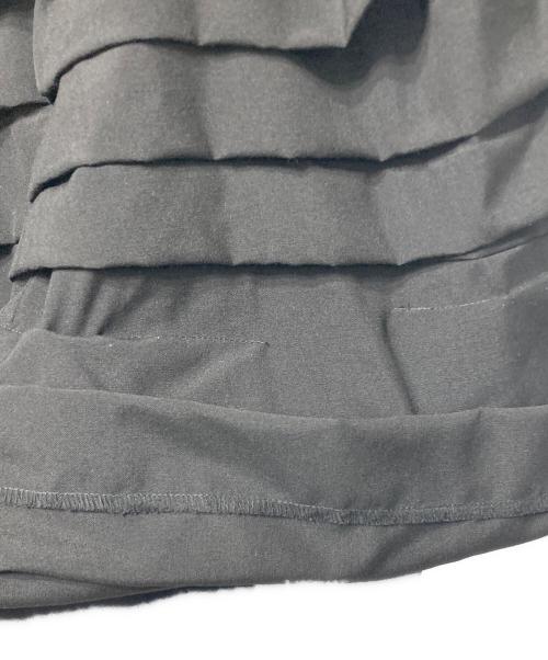 COMME des GARCONS（コムデギャルソン）COMME des GARCONS (コムデギャルソン) ティアード キュロット パンツ ブラック サイズ:Sの古着・服飾アイテム